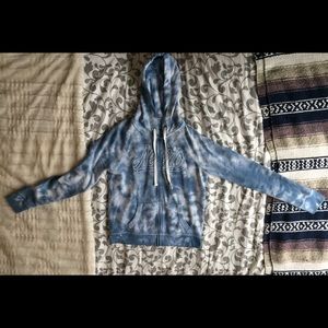 BLUE TIE DYE AEROPOSTALE SWEATER